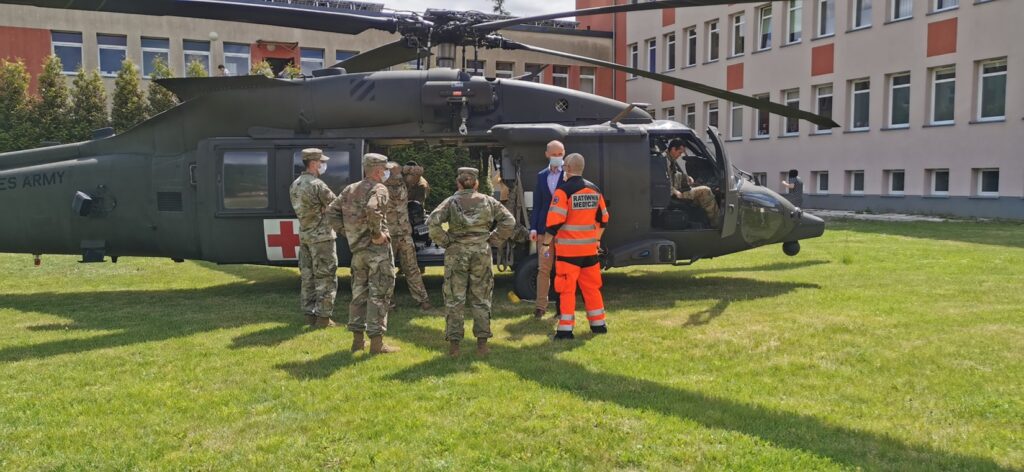 Amerykański helikopter wylądował w Drawsku