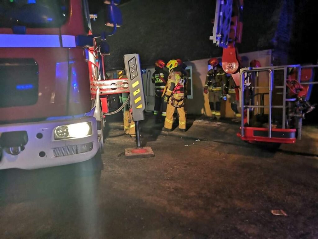 Strażacy z Czaplinka gasili kolejny pożar komina