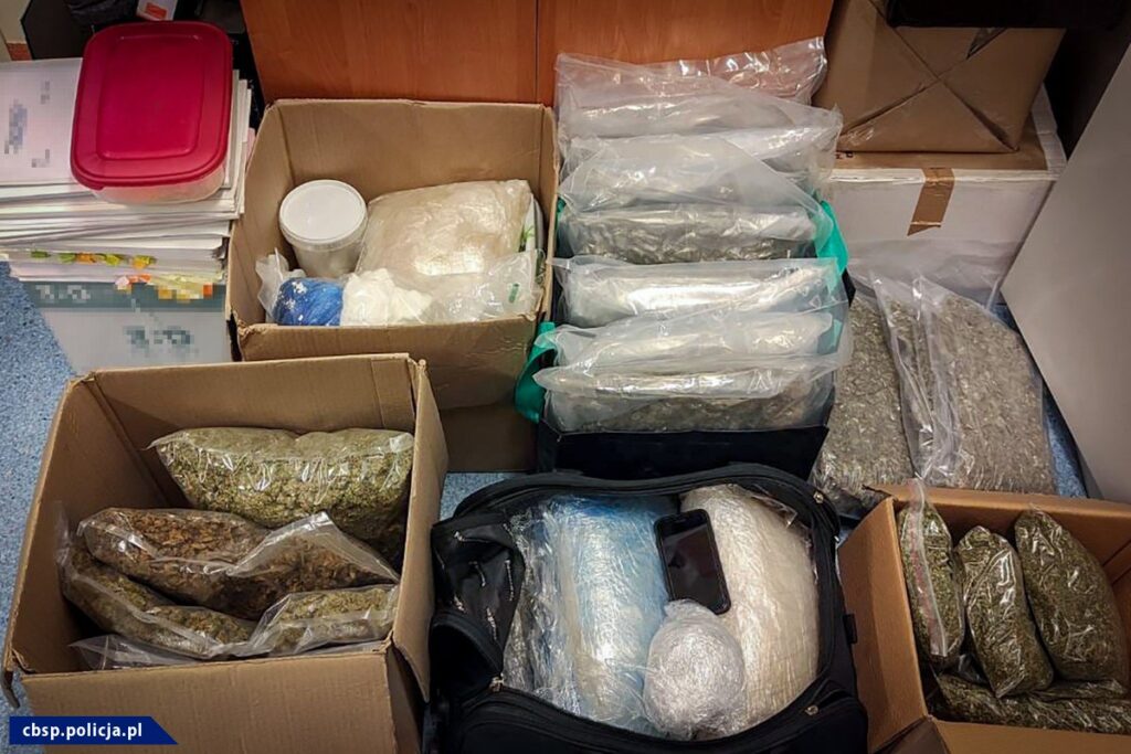 REGION: akcja CBŚP. Ujawniono aż 38 kilogramów narkotyków